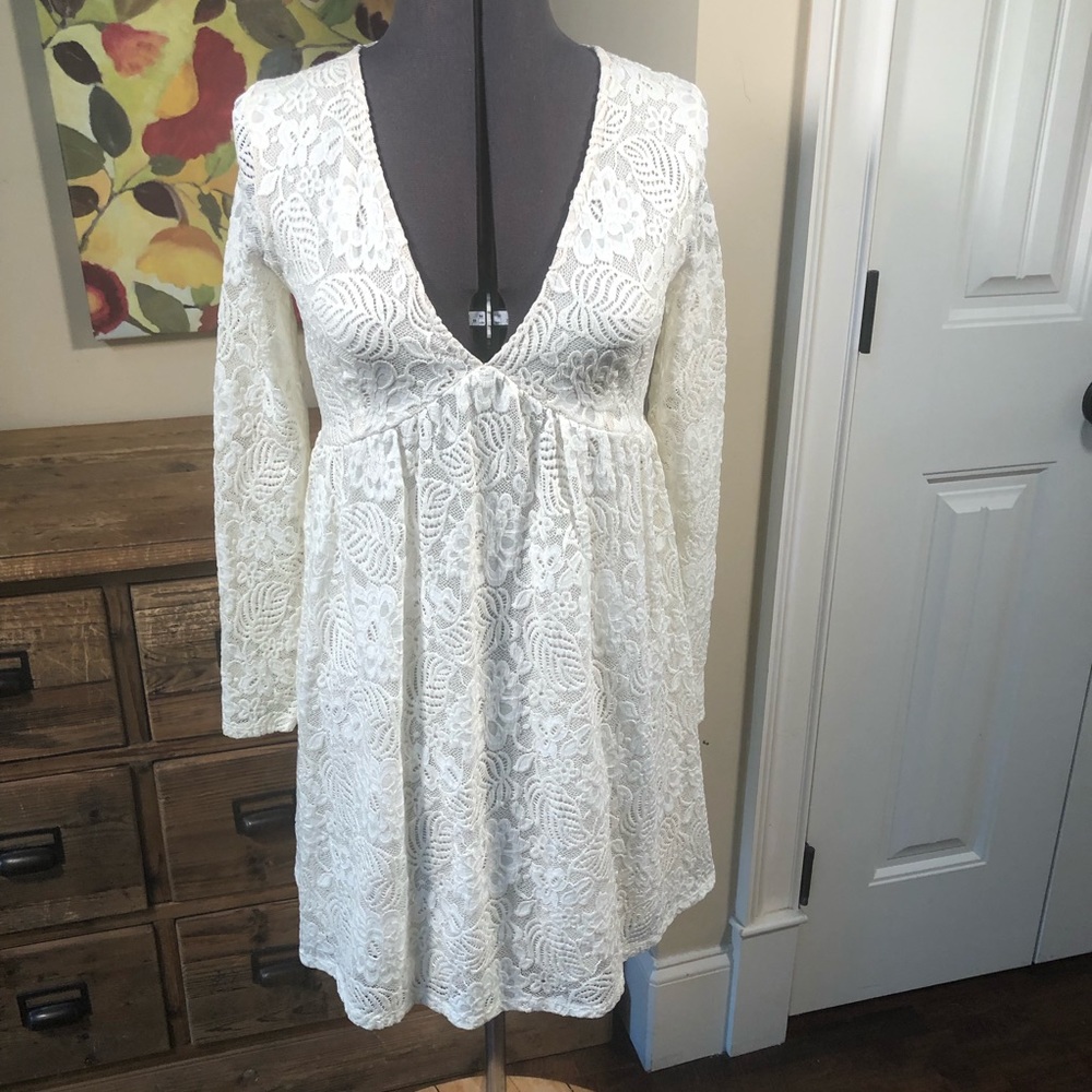 Vestique Dress Lace Cream Bride 2 Be   Small